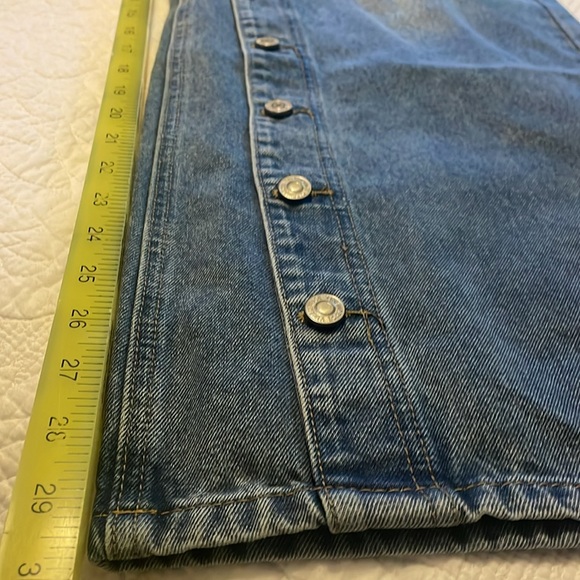 Wide Leg Denim Jeans - Picture 10 of 12